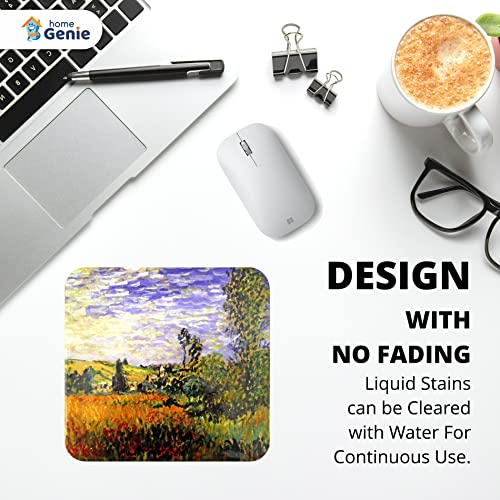 Tapis de souris Monet paysage décoratif pour un espace de travail inspirant - 6