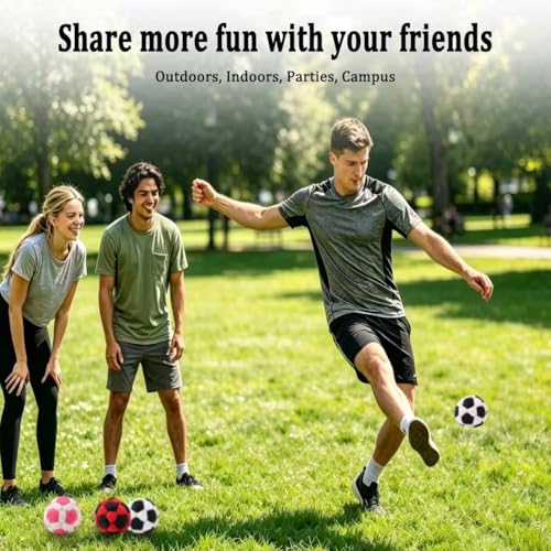 Syutinn 2026 Updated Footbag, Professional Well-Filled Kick Ball, Durable Hand-Made Soft Dirt Foot Bag for Beginners,Foot Sports,Outdoor Play,Party Games and Coordination Training (3 PCS) — view 5