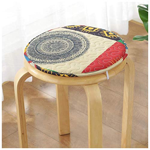Coussin de tabouret de bar rond 29cm antidérapant pour assise de cuisine - 2