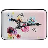 Vichline Aluminum RFID Blocking Slim Metal Wallet Credit Card Holder for Men Women (Watercolor...