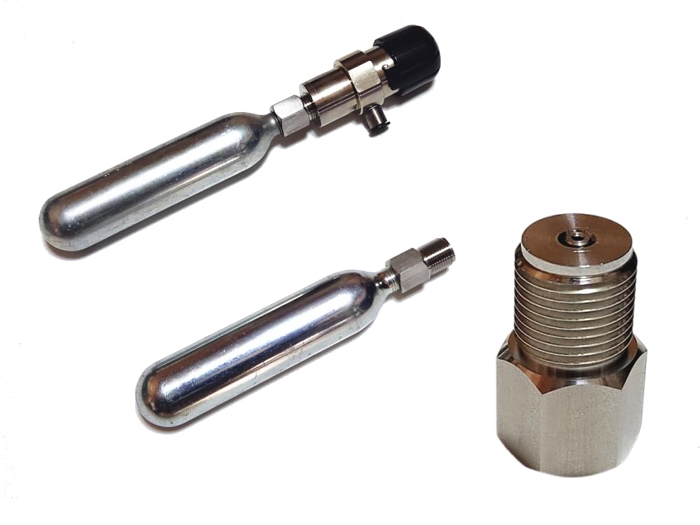 テトラ規格74g・38g両対応 co2レギュレーター アダプターセット品
