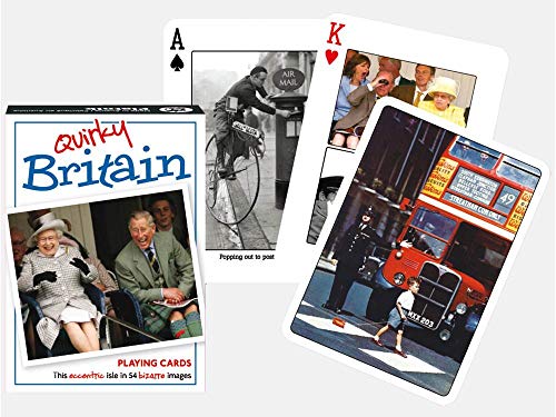 Baraja de Naipes Póker Gibsons Quirky Britain Piatnik