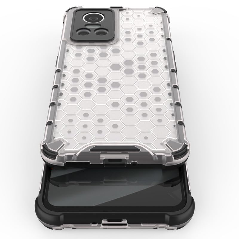 Image of Plastic Bumper Back Case Cover for Realme GT Neo 3 (Transparent)