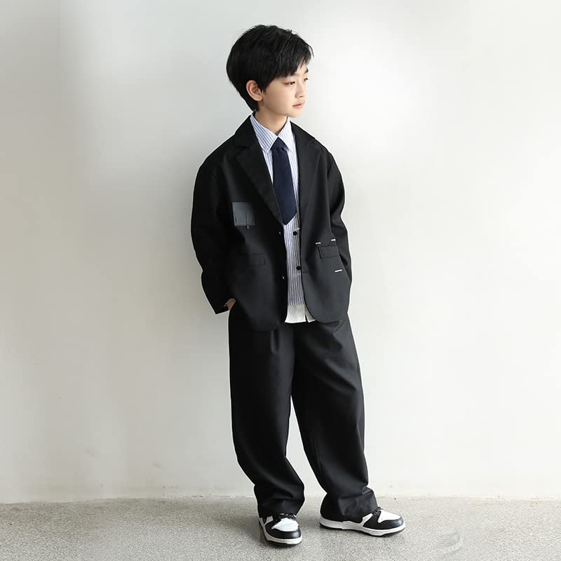 Amazon.co.jp: 卒業式 入学式 スーツ 男の子 ジュニア 大きいサイズ