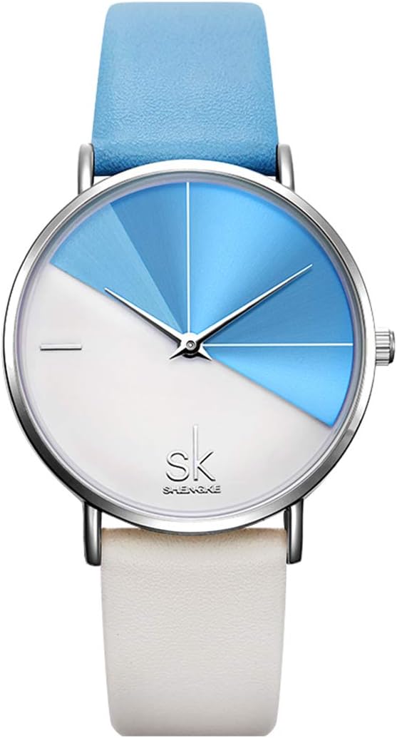 Simplicity Creative Women Watch Genuine Leather Elegant Women Watches Ladies Business Wristwatch