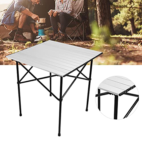 Table de camping pliante haut de gamme en alliage d'aluminium de précision - 6