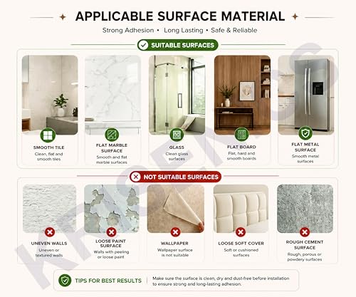 Image of Oval Shape Adhesive Mirror Sticker for wall on Tiles Bathroom Bedroom Living Room Basin Mirror Bathroom Wall Mirror Stickers Unbreakable Plastic wall Mirror 20 * 30