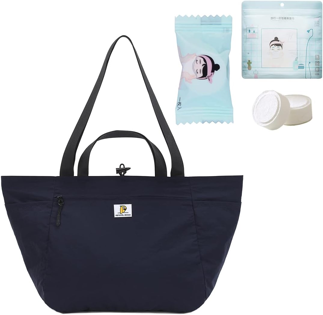 VanFn Disposable Towel and Duffle Bags, Foldable Travel Totes Duffel Bag, Lightweight Gym Bags, Outdoor Weekend Bag, Luggage Duffle Backpack, Sports Shoulder Handbag for Men & Women