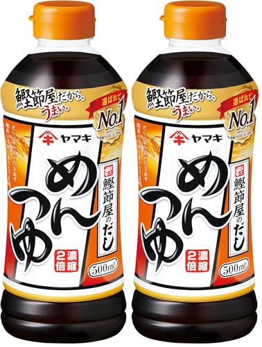 ヤマキ めんつゆ 500ml (× 2)