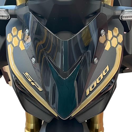 Adesivi resinati 3D per moto muso frontale protezione e decorazione compatibile con Honda Hornet 1000 2025
