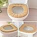 Produktbild Ruimada Toilettensitzbezug WC-Matte Warm waschbar Bezug Pads Bezug Pads Waschbar WC-Sitz