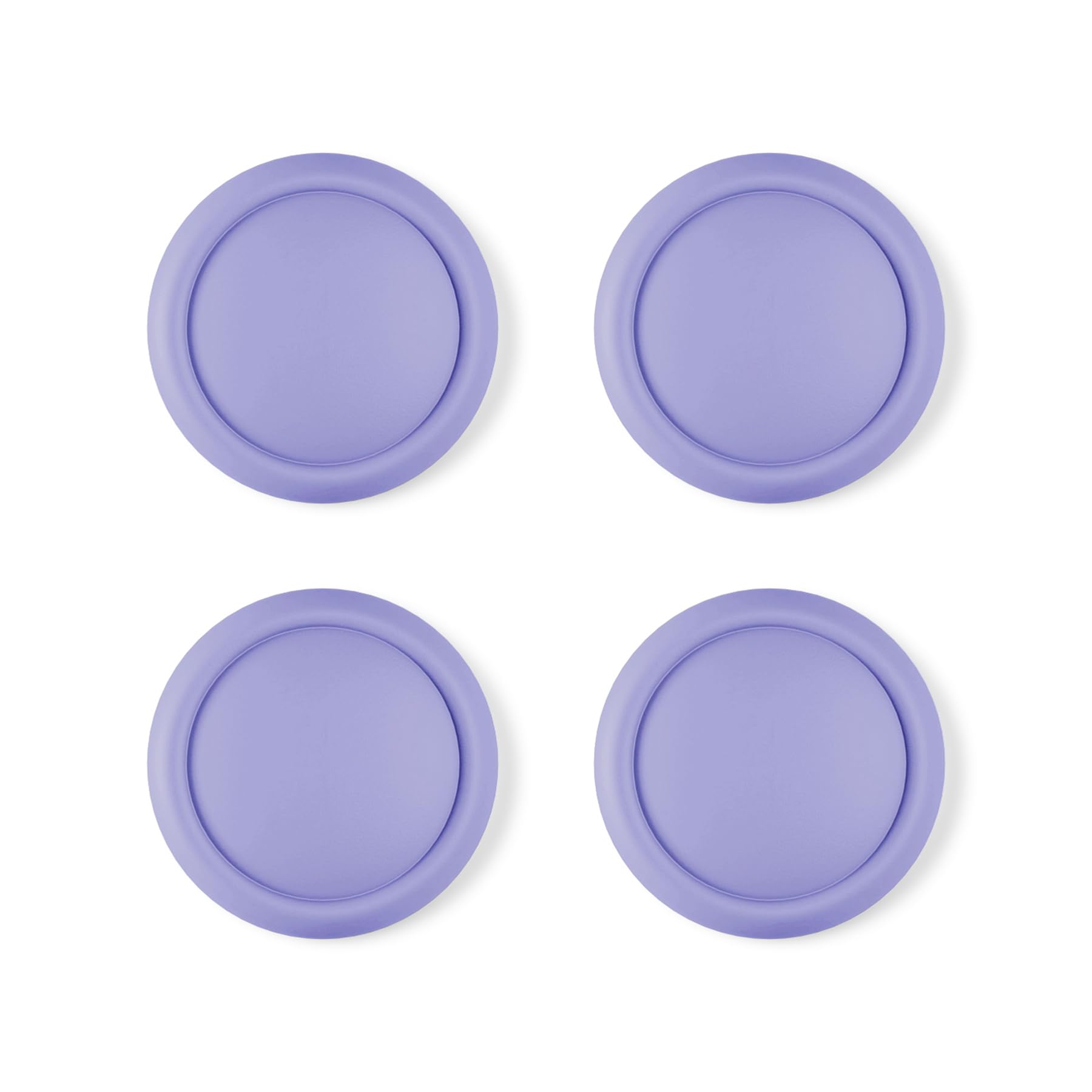 PlayVital 4 Piezas de Agarres para el Pulgar para Nintendo Switch 2 (2025), Tapas de Silicona para Joysticks, Tapones para Joycon, Diseño Ergonómico, Cómodo y Antideslizante (Rosa) — view 15