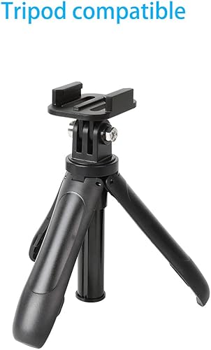 Miniatura 4 de PellKing Soporte adaptador de trípode de base de liberación rápida compatible con GoPro Hero 11, 10, 9, 8, 7, 6, 5, 4 Session Max, Insta360 One R,