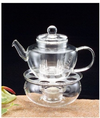 Yama Glass Warmer with Grid (5