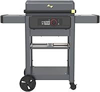 Current Model G Smart Electric Griddle - Outdoor Flat Top BBQ Grill 200-600°F, App Control, Apartment Friendly Slate