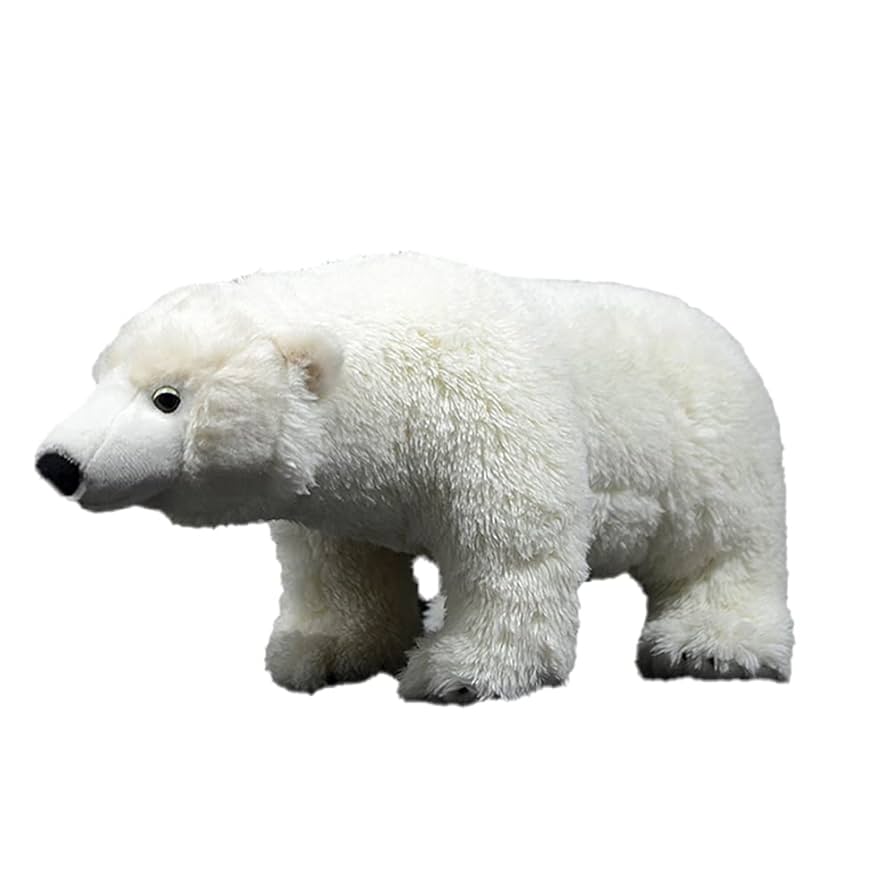 Amazon.co.jp: ぬいぐるみ ホッキョクグマ 白熊 本物そっくり