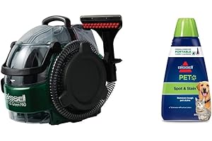 Bissell Little Green Pro Commercial Spot Cleaner and Pet Stain & Odor Portable Machine Formula