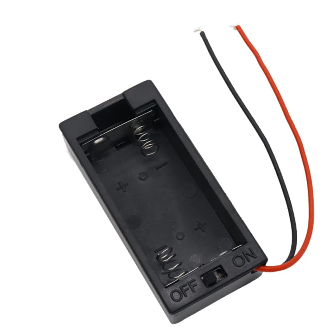 AA Battery Holder 2 Cell with ON/Off Switch | 3V (2x1.5V) Battery Case with Leads & Cover | Hard Plastic Box for DIY Electronics, Robotics, RC Projects & Toys-image-35