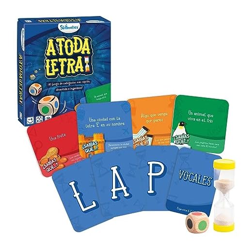Ludilo - A Toda Letra - Juegos De Mesa Niños 6 Años O Más | Juegos Educativos 6 Años O Más | Juegos Cartas Niños Y Adultos | Juegos Niños 6 Años
