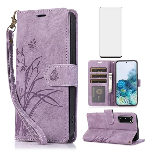 Coque Samsung S20 FE violette YM004 UK anti-rayures pour protéger l'écran