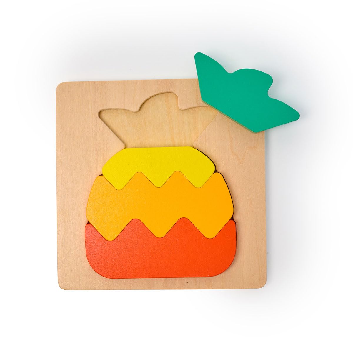 oxybul 3 Puzzles encastrables en Bois 12-3 Ans