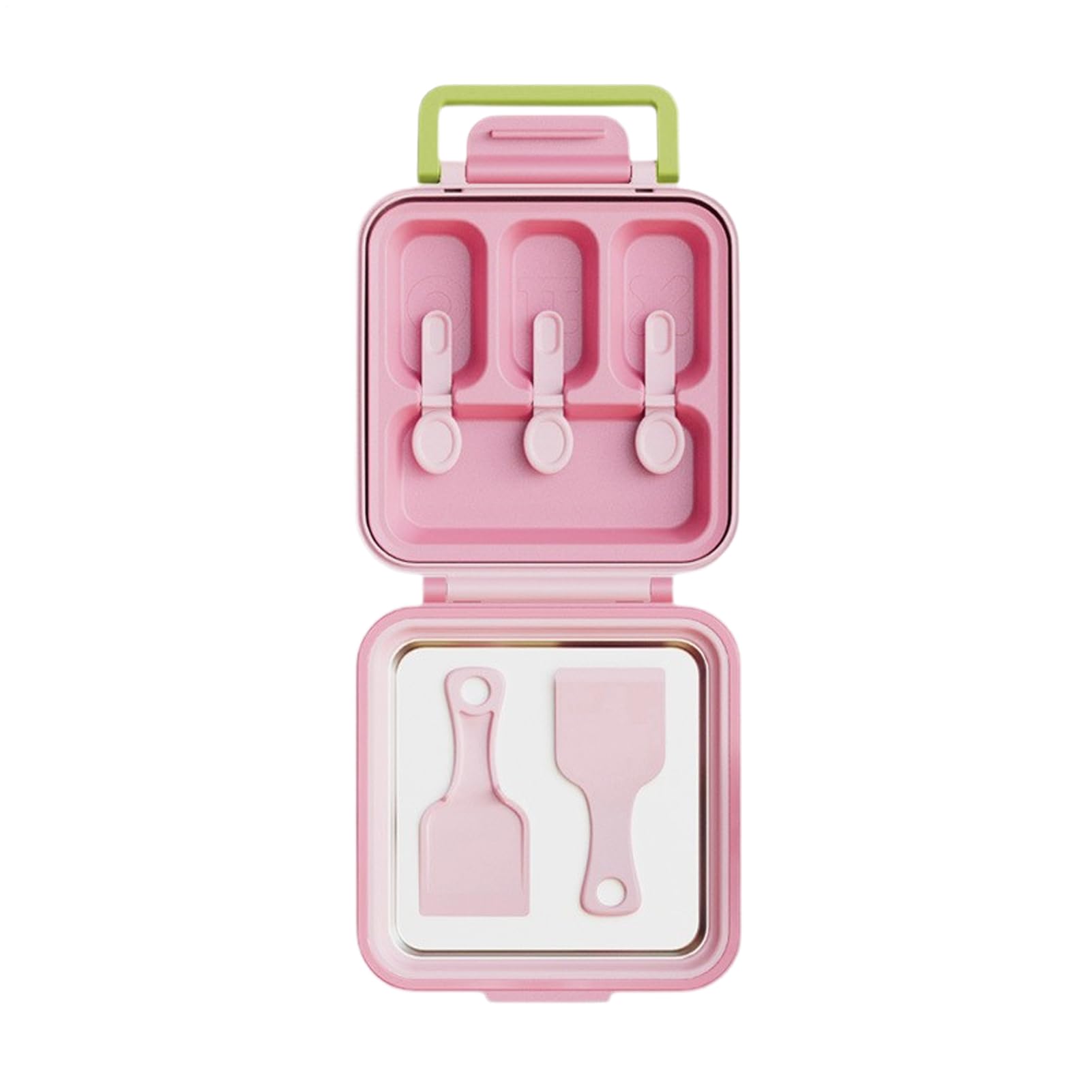 Per 2 In 1 Stampo Gelatiera Riutilizzabile | Strumento Per Dolci Con Sformo Facile E Vassoio Compatto Per Yogurt, Ideale Per Snack E Dessert Per Bambini