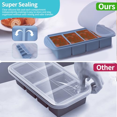 Set de Moldes de Silicona para Congelador 4 Piezas miniatura 5