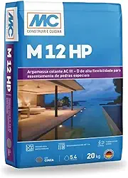 Argamassa AC III M12 HP Cinza (Saco 20kg) - MC BAUCHEMIE