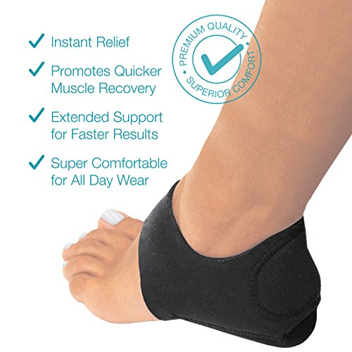 Plantar Fasciitis Therapy Wrap - Plantar Fasciitis Arch Support, Relieve Plantar Fasciitis, Heel Pain, Arch Support, Plantar Fasciitis Sock L/XL - Thumbnail 6