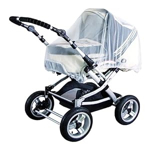 Iplusmile Kinderwagen Moskitonetz Weißes Verschlüsselungsnetz