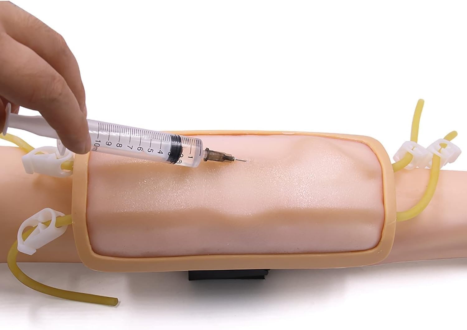 Forearm Venous Puncture Model, Nurses IV Practice Kit, Wearable Arm Injection Training Mold, Taking Blood Training Practice Model, Intramuscular Model, for Training Nurses and Medical Students