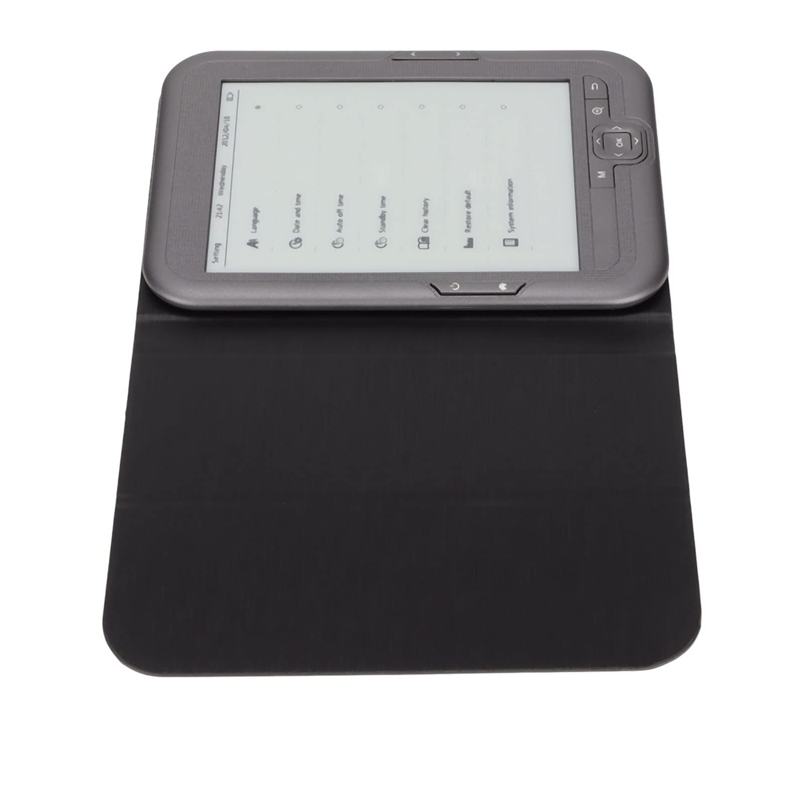 Naroote Ereader Lector de Libros Electrónicos con Pantalla de Tinta Portátil de 6 Pulgadas y Pantalla de Alta Definición para Leer Mientras Viaja Gris (4GB)