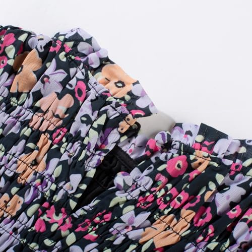 Image of GRACE KARIN Girls Long Sleeve Floral Dress Fall Winter Casual Dresses 6-14Y