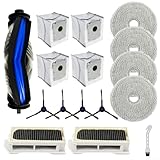 Kit di ricambi per aspirapolvere ECOVACS per Deebot per Mini Robot, include spazzola principale, spazzola laterale, panno mocio, sacchetti e filtri