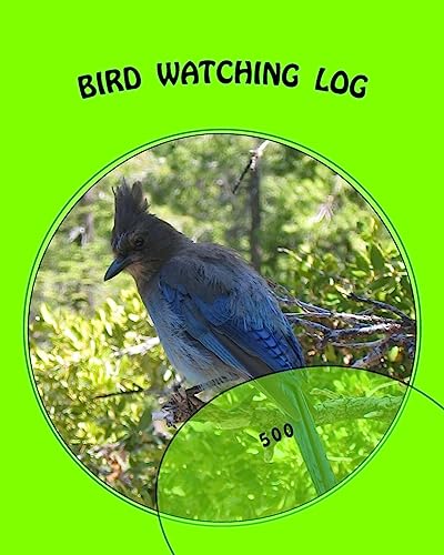 Bird Watching Log: 500 (Cover Colors 500)