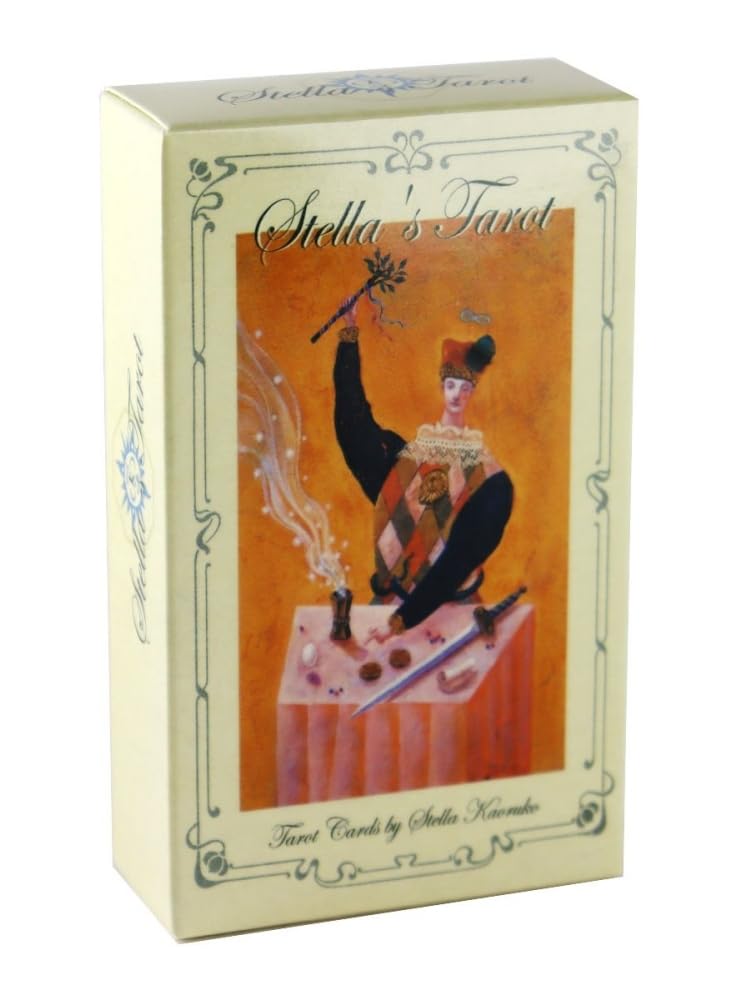 Tarot Cards for Beginners, Classic Tarot Cards with Meanings on Them, Tarot Decks for Tarot Learners (Stella's Tarot)