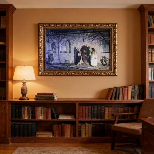 Impression sur toile de maître Tanner cadre suspendu de qualité