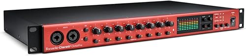 Miniatura 10 de 8 canales de pre ampliación de micrófono Focusrite Scarlett con compresión analógica, 8 entradas  8 salidas