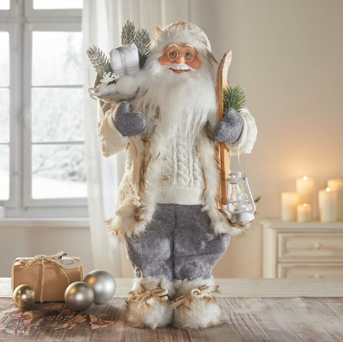 Home of Christmas Stehender Weihnachtsmann Deko-Figur | Santa Claus |...
