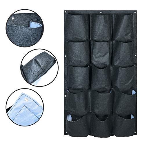Vertical Wall Garden Planter 15 Pockets W 20 Inches X L 37 Inches #TOP3
