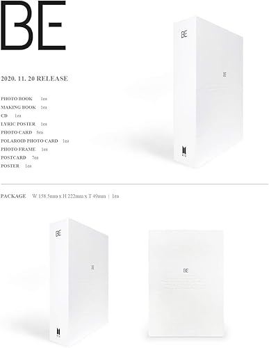 Miniatura 2 de WEVERSE Beneficio de compra por reserva BTS BANGTAN BOYS  BE álbum de edición Deluxe, póster, juego extra de tarjetas fotográficas de holograma