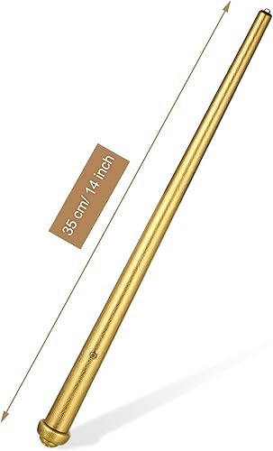 Miniatura 55 de Gejoy Varita de mago mágico, 2 piezas, varita mágica de hada de princesa, juguete de sonido de luz de Navidad, accesorios de cosplay para niños Azul