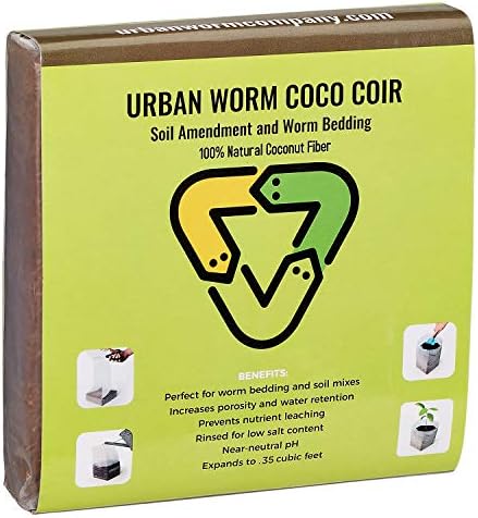 Urban Worm Coco Coir Soil Amendment and Bedding (7)