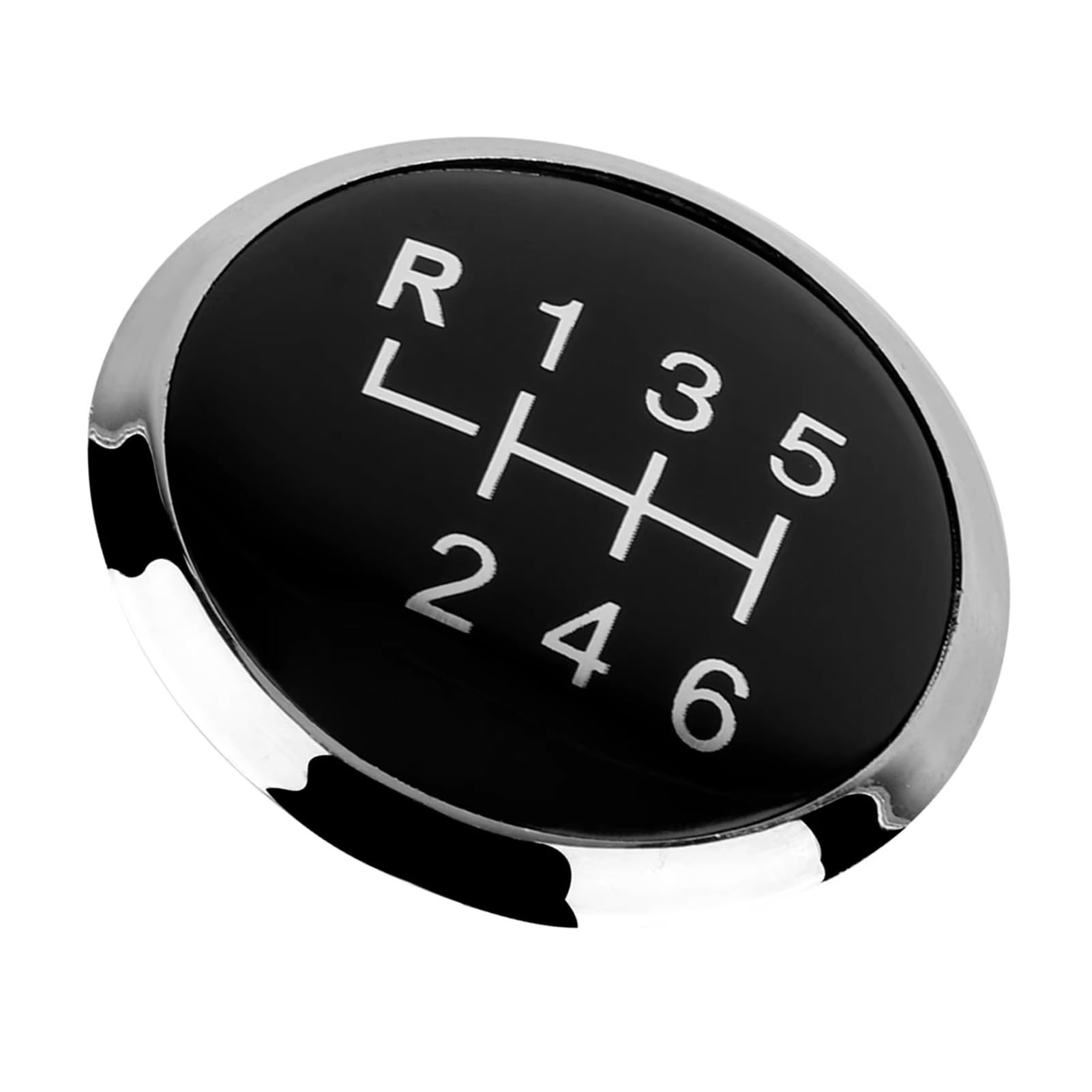 Shift Gear Knob Cover For T5 For T5.1 Gp 2003 2004 2005 2006 2007 2008 2009 2010 2011 Car 6 Speed Gear Shift Knob Stick Cover Emblem Badge Cap