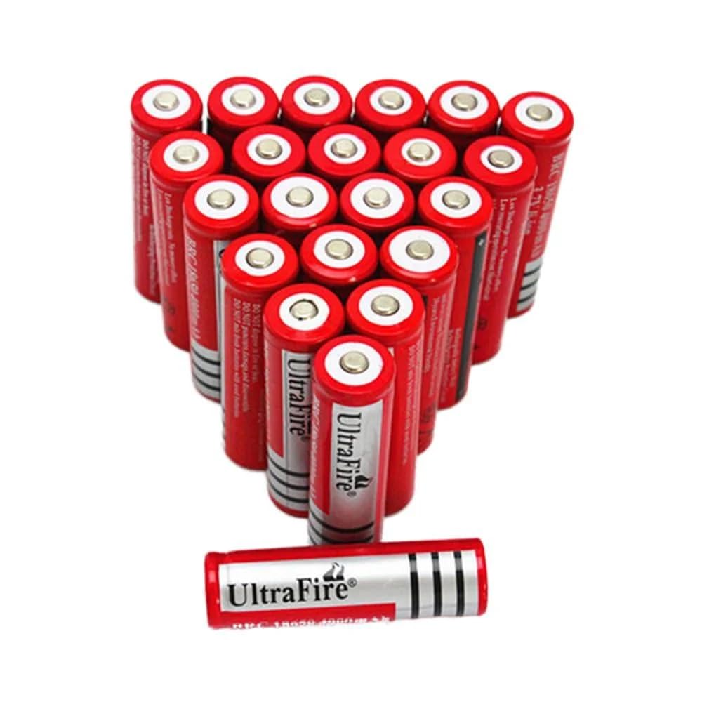 (Pack of 2) Ni-MH Rechargeable Battery, 3.7V, 6000mAh, High Capacity, Button Top Cells for Torch, Bluetooth Speaker, Power Bank, LED, Toys, Solar Lights and Other Electronic Devices-image-28