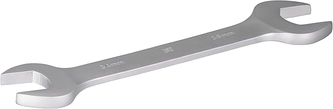 Clé plate à double fourche 34 et 36 mm en acier carbone NOYON ET THIEBAULT | robuste et durable | idéale pour les travaux de plomberie | très bonne prise en main (longueur totale 315 mm)