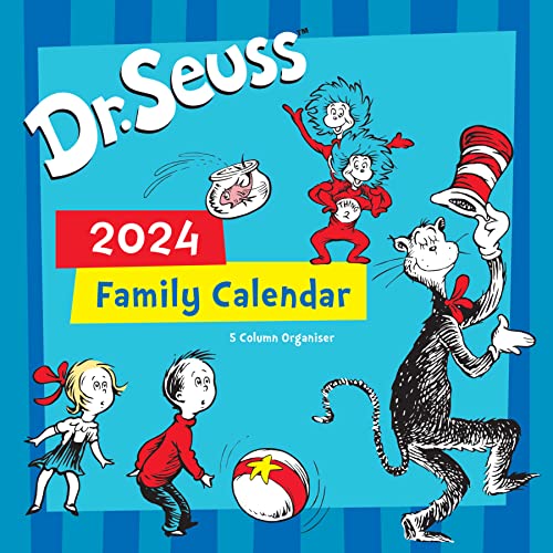 2024 Dr Seuss Square Family Planner Wall Calendar Month To View BigaMart