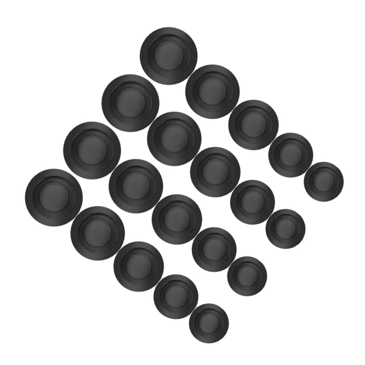 Toyvian Coin Bank Plugs for Piggy Bank 15pcs Rubber Saving Box Bottom Plugs Money Box Stopper