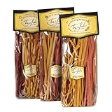 Tealdi original italienische Pasta, Tagliatelle, 5 Aromen bunte Nudeln,farbig, aus Italien, Spezialitäten, bunt 250 g