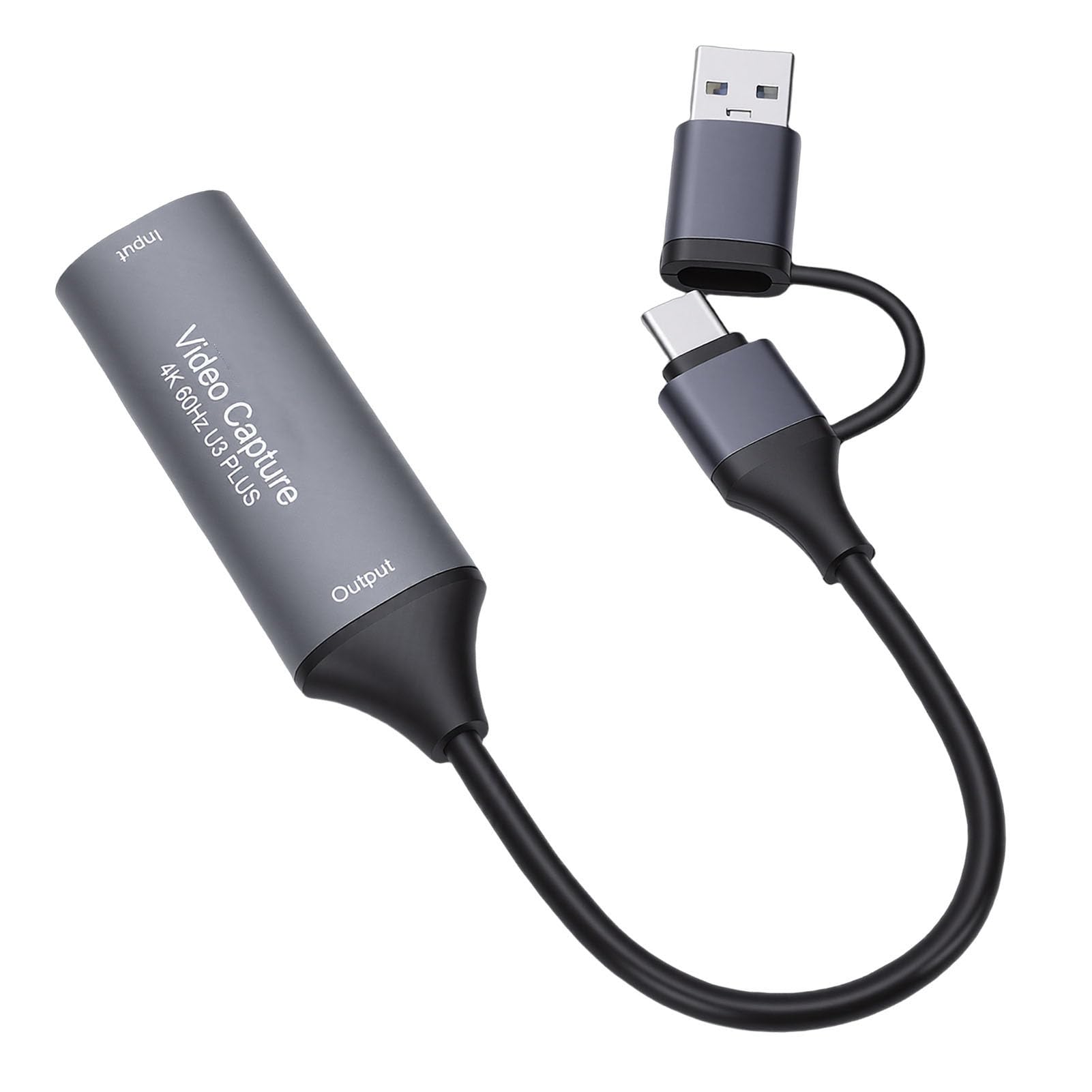 VBESTLIFE Video Capture Card for Streaming, 4K HDMI to USB Capture Card with USB A 3.0 Adapter, 4K 60FPS, Compatible with Camera, DVDs, DSLR-image-24